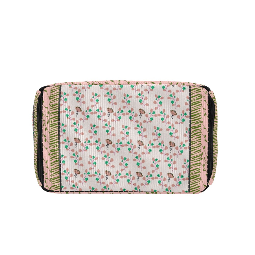 Hand-Painted Insulated Lunch Bag for Women & Men – Custom Art Print by Fashion Designer Maria Echenique – Durable & Lightweight, Made to Order