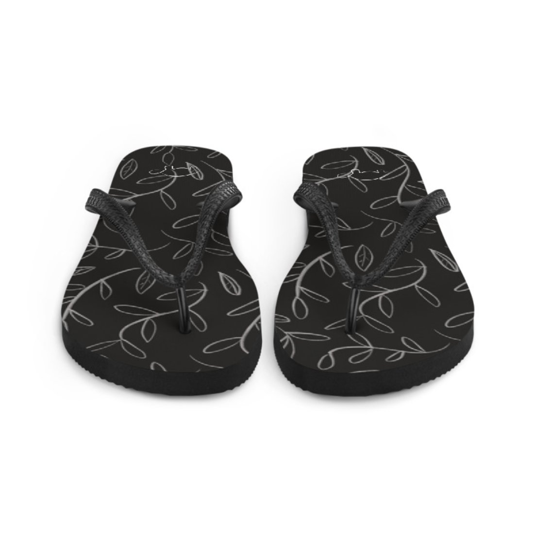 Super Bloom Collection Women's Flip Flops. Pattern hand-painted by the Designer Maria Alejandra Echenique