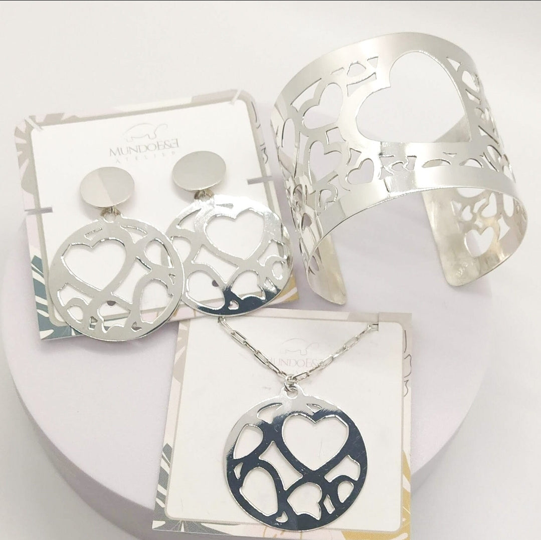 Silver plated Bracelet, extraordinary design, high quality goldsmith handmade, top jewelry, gift for the loved one