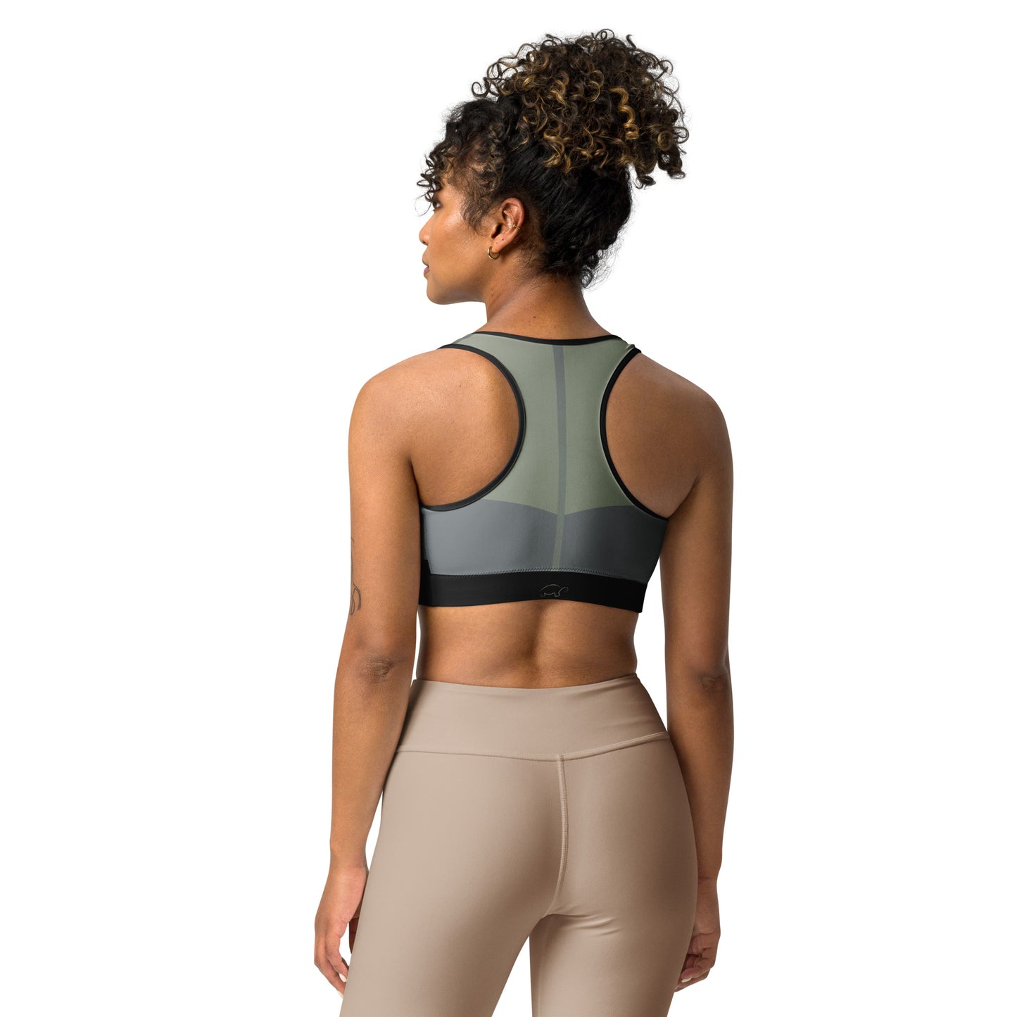 E&E Basic Green Sports bra