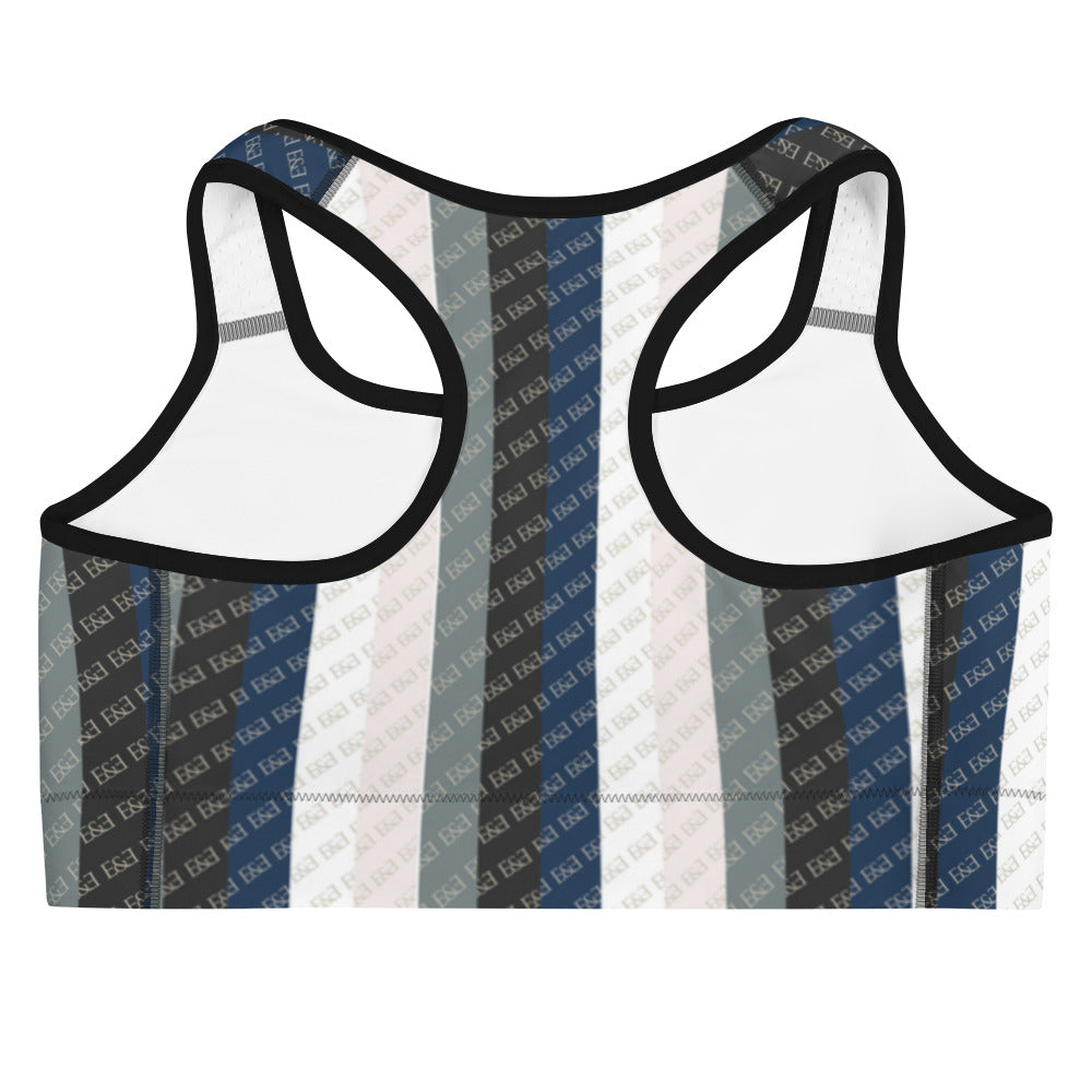 E&E Signature Collage Sports bra