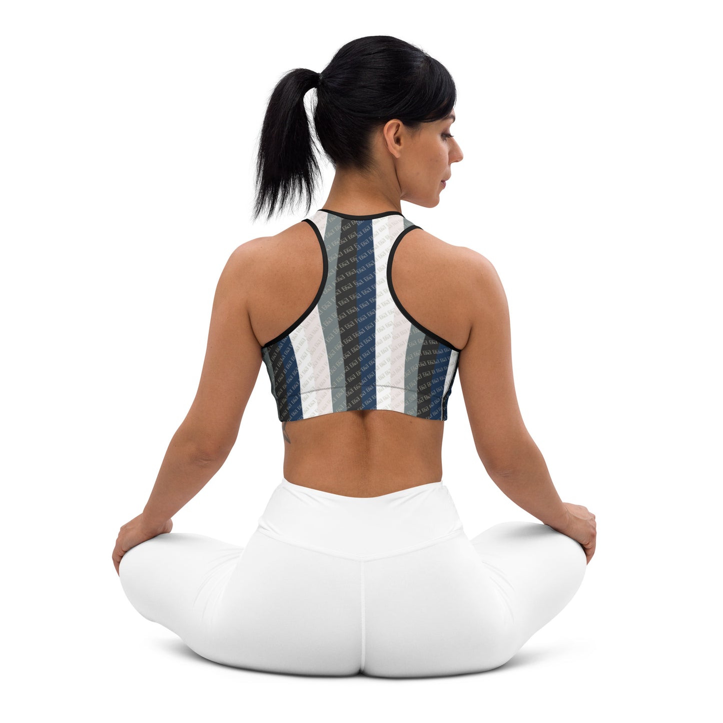 E&E Signature Collage Sports bra