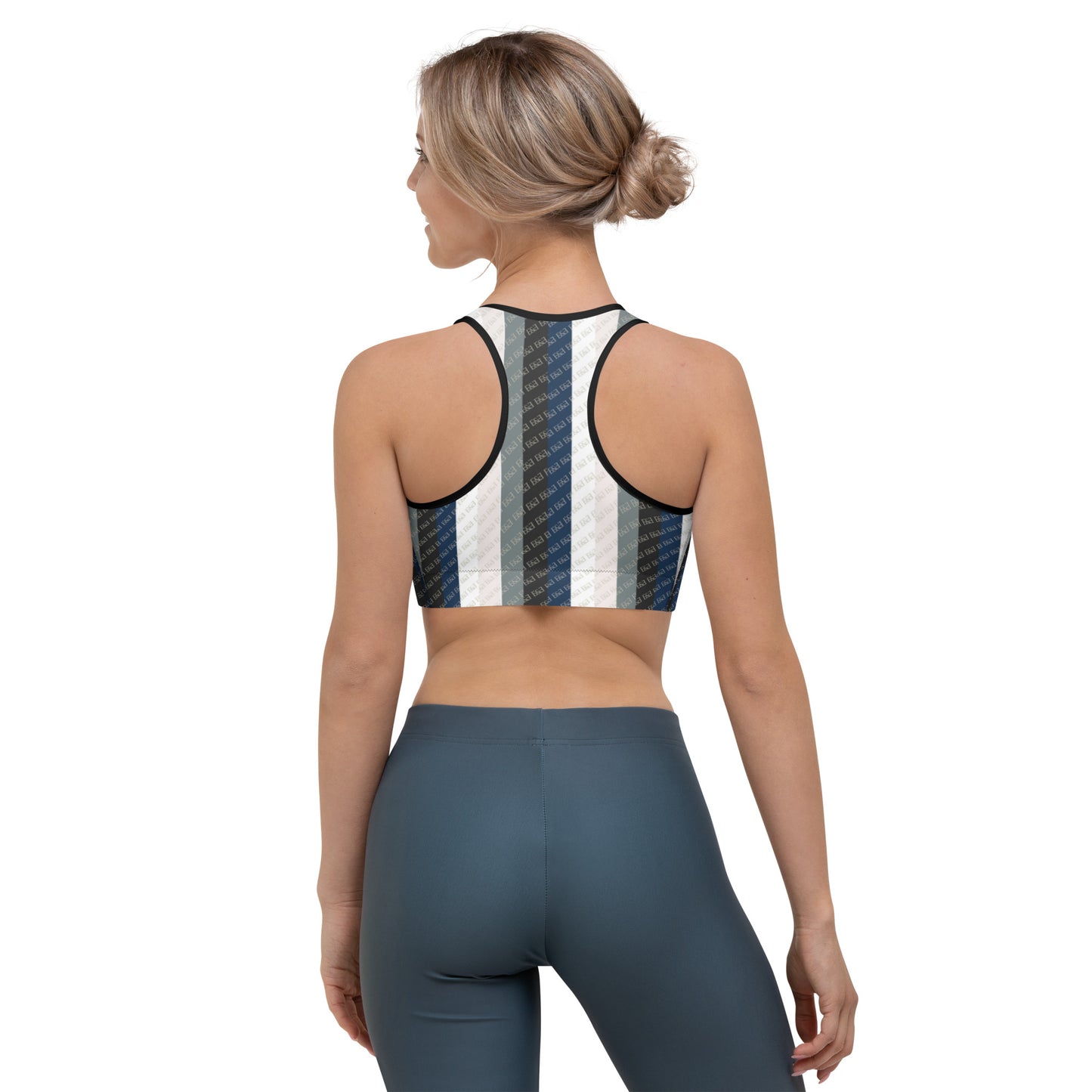 E&E Signature Collage Sports bra