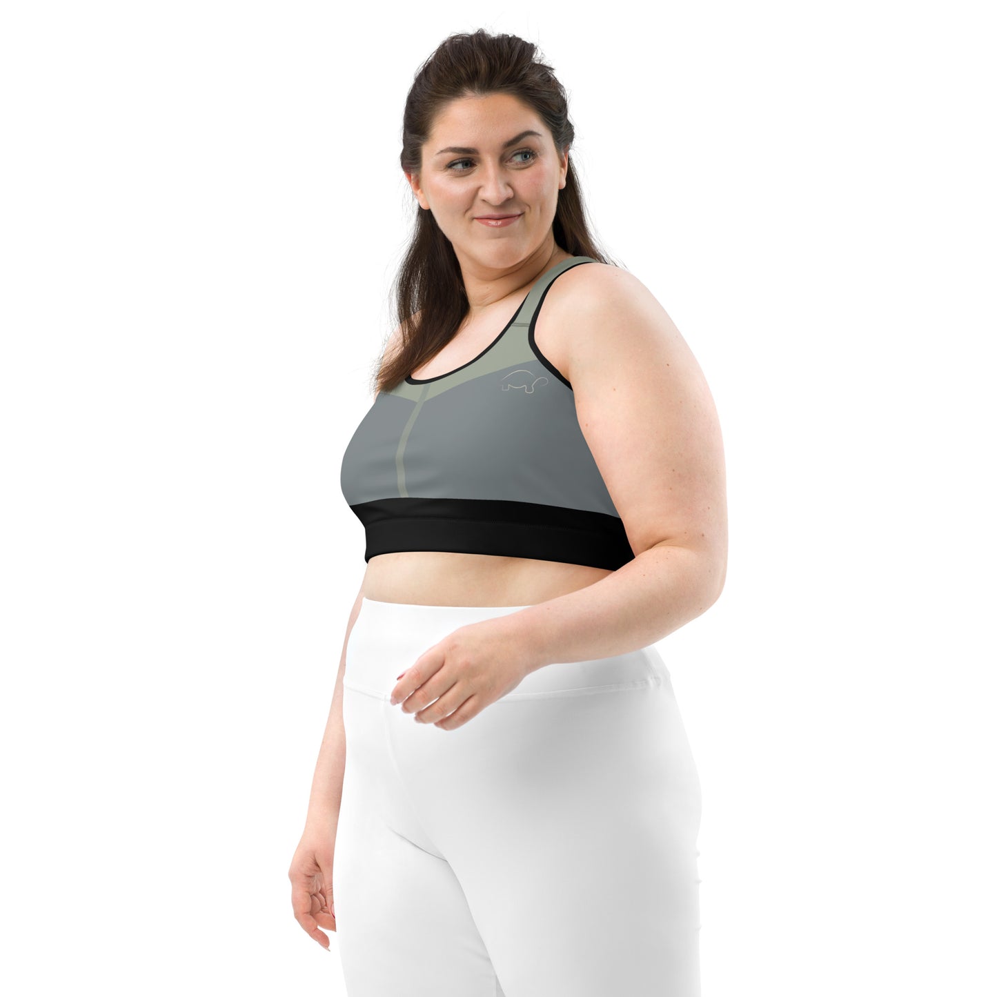 E&E Basic Green Sports bra