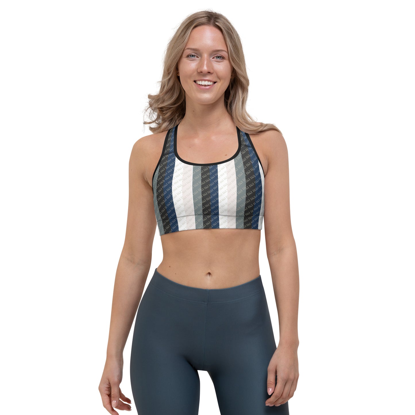 E&E Signature Collage Sports bra