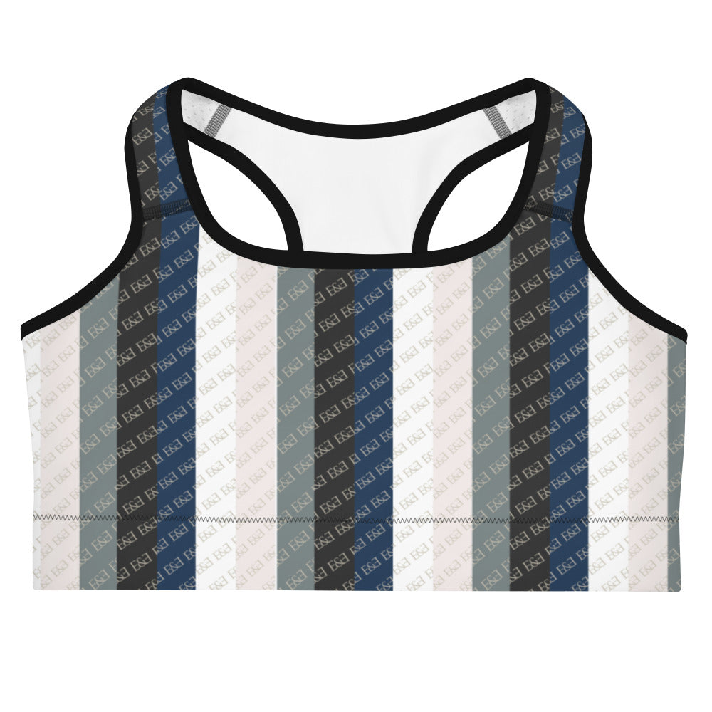 E&E Signature Collage Sports bra