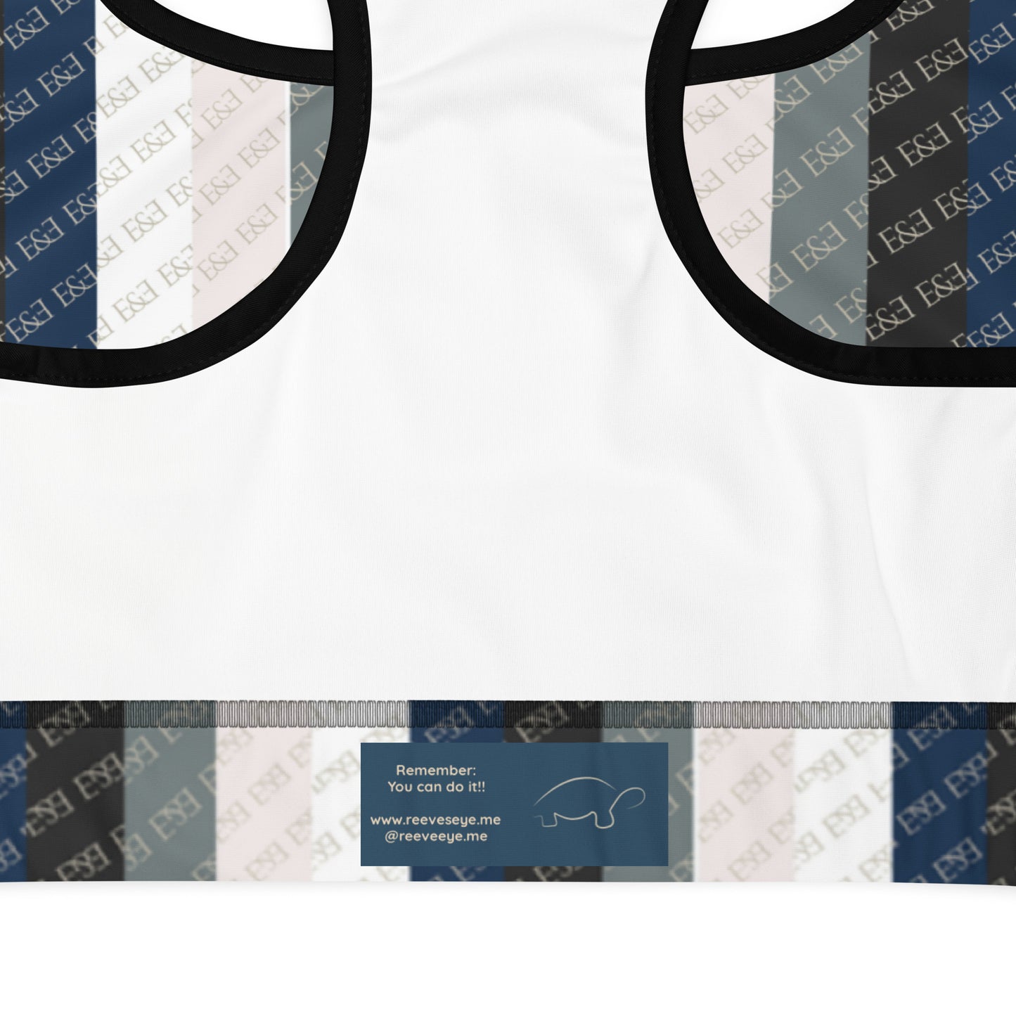 E&E Signature Collage Sports bra
