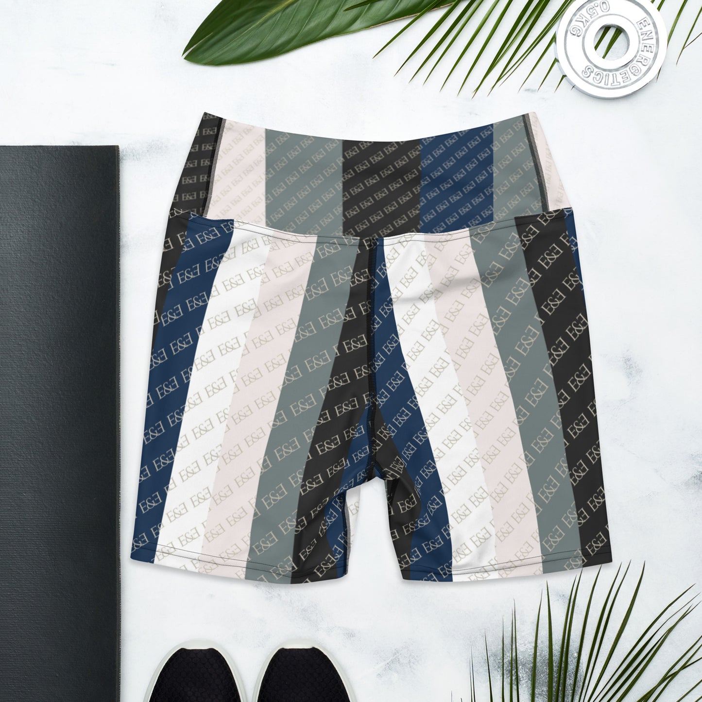 E&E Signature Collage Yoga Shorts