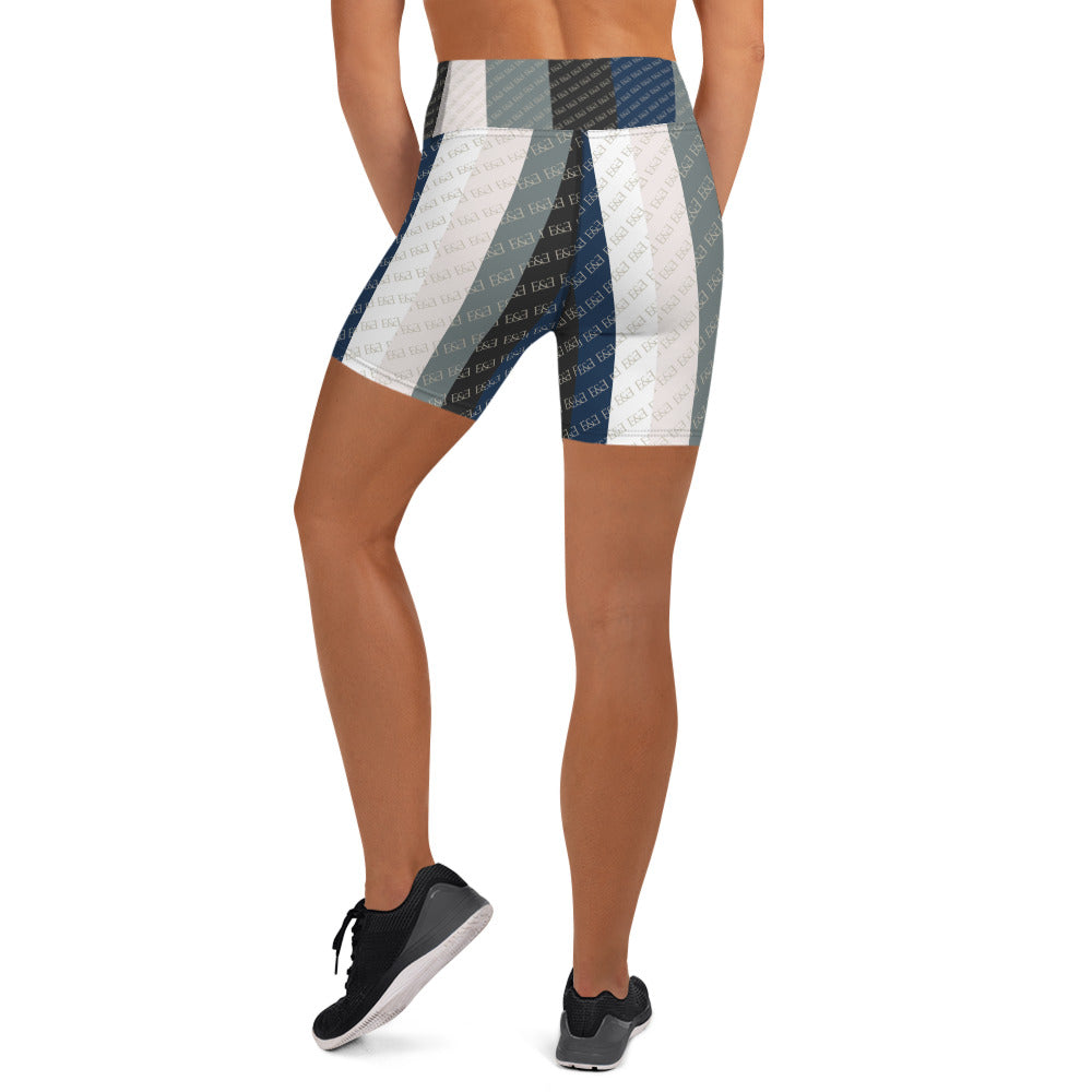 E&E Signature Collage Yoga Shorts