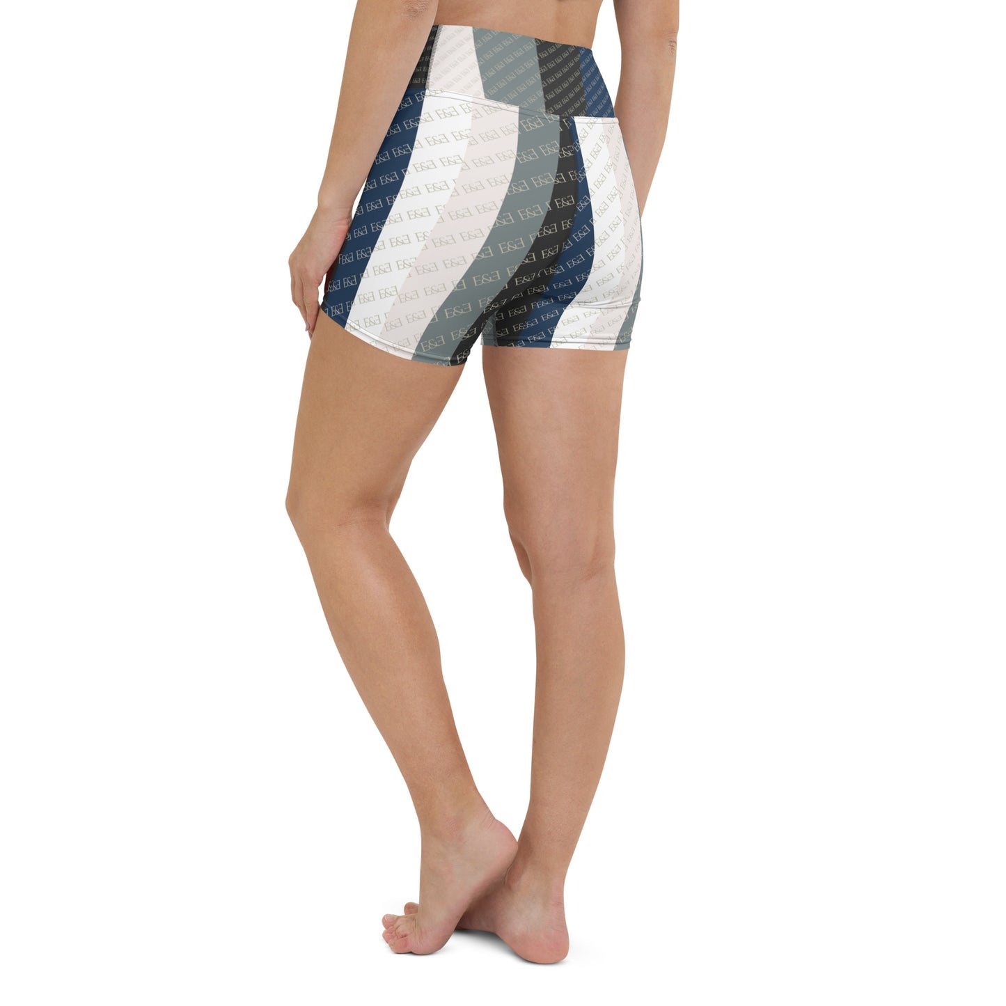 E&E Signature Collage Yoga Shorts