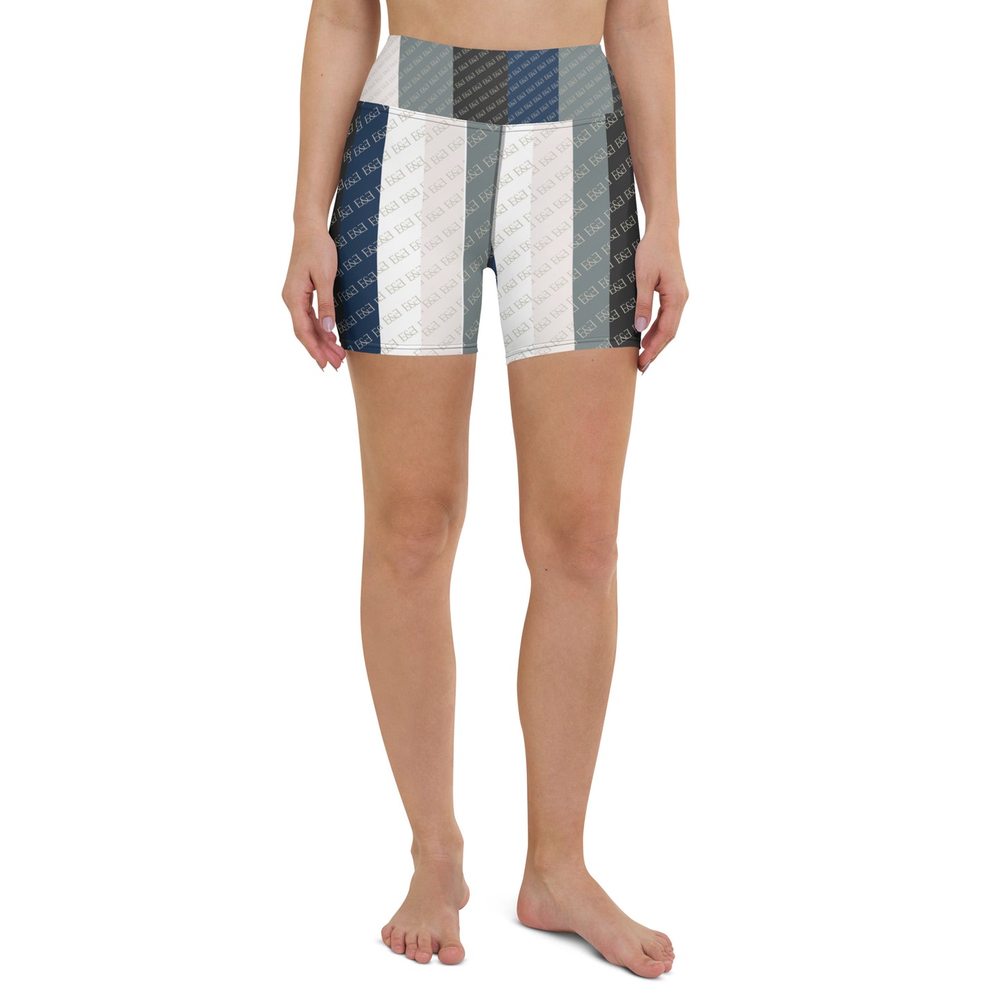 E&E Signature Collage Yoga Shorts