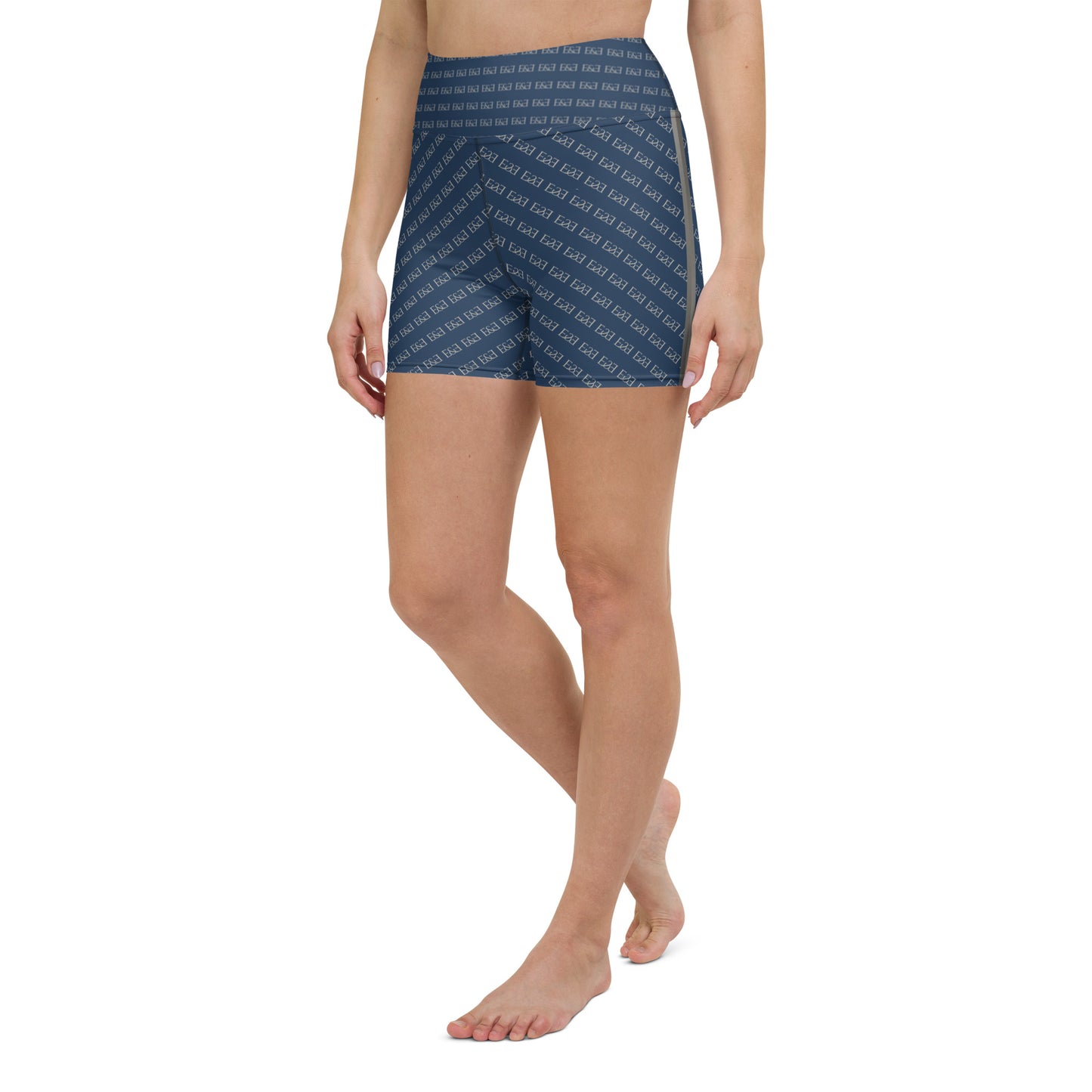 E&E Signature Blue Yoga Shorts