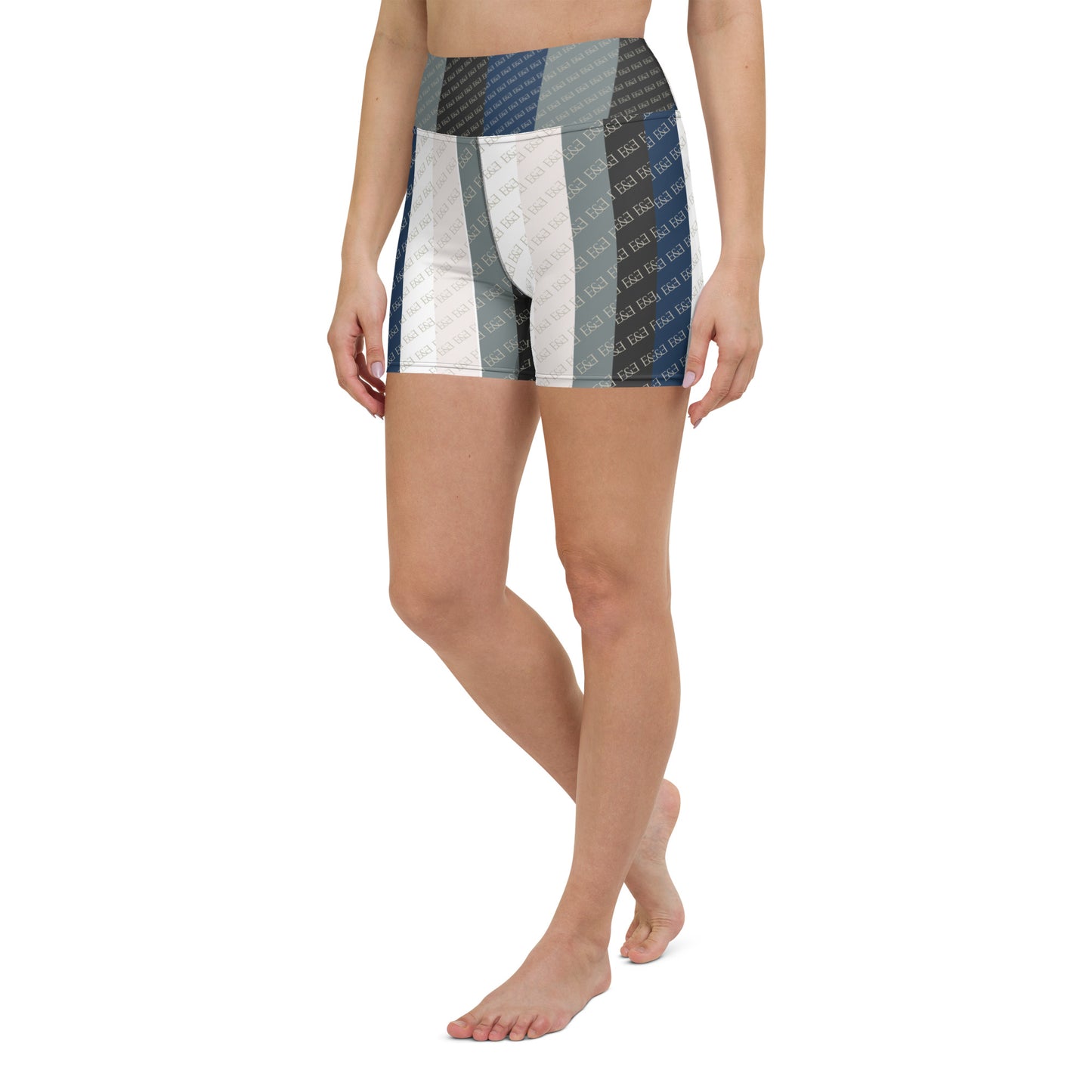 E&E Signature Collage Yoga Shorts