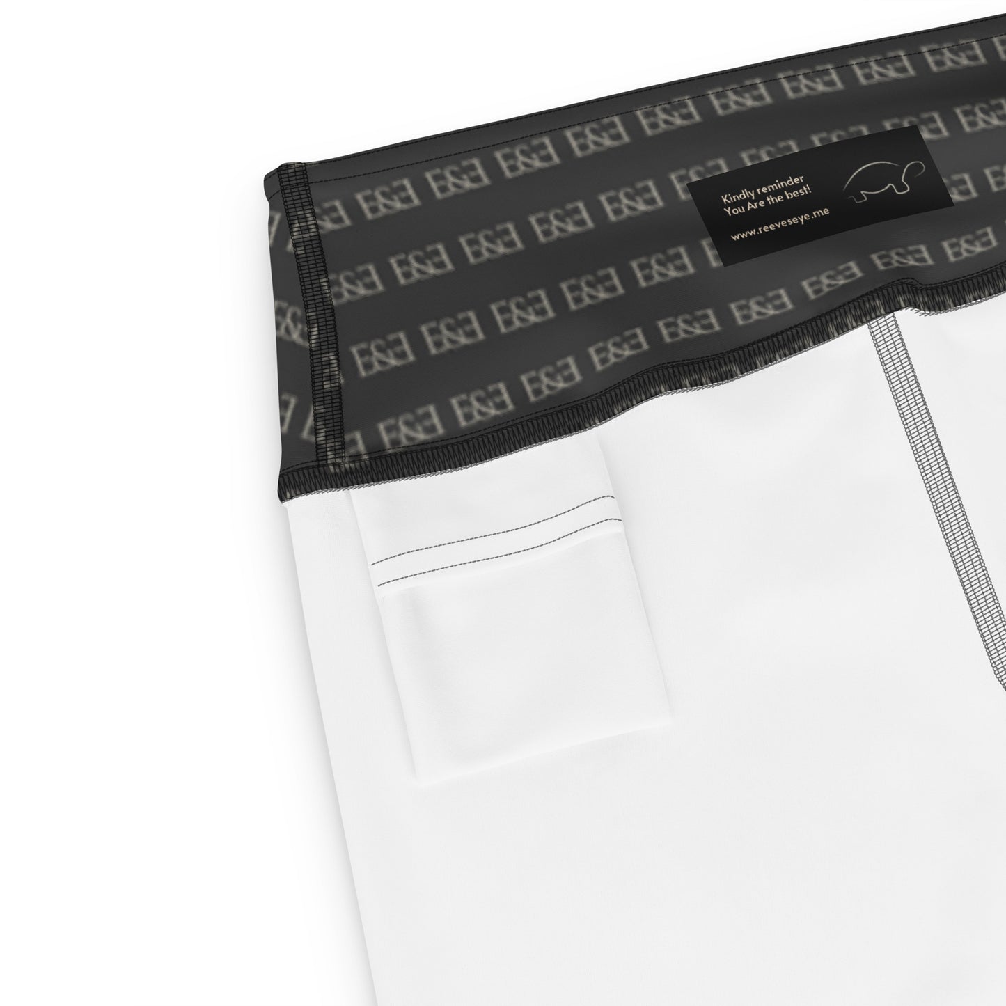 E&E Signature Black Yoga Shorts