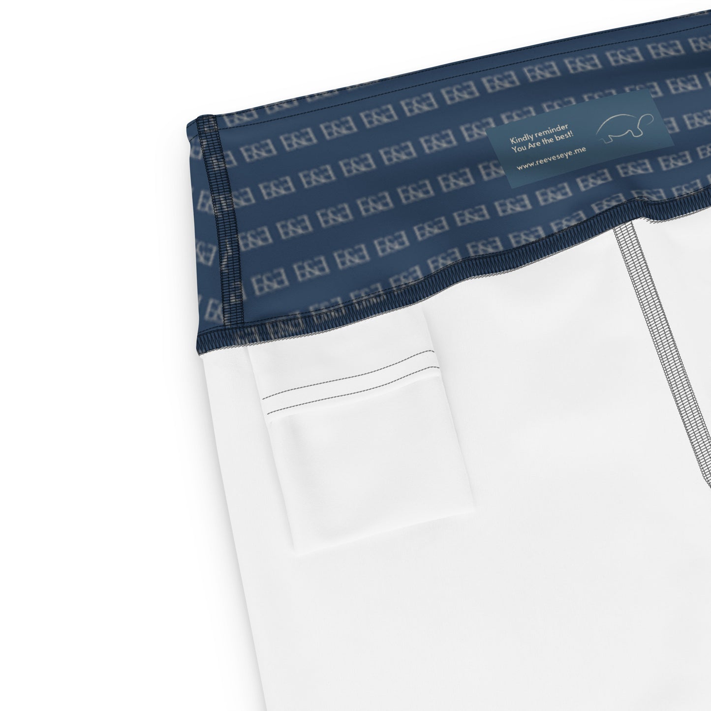 E&E Signature Blue Yoga Shorts