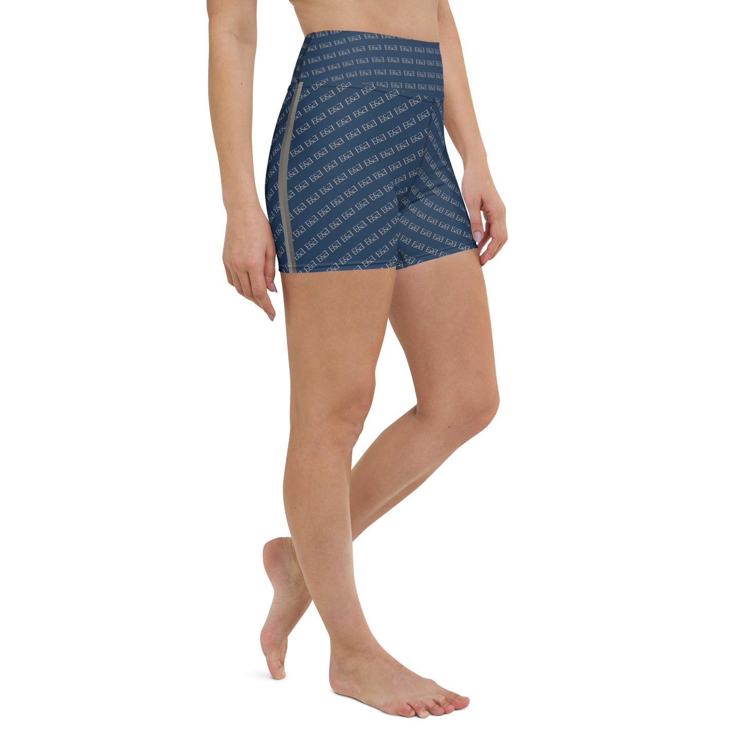 E&E Signature Blue Yoga Shorts