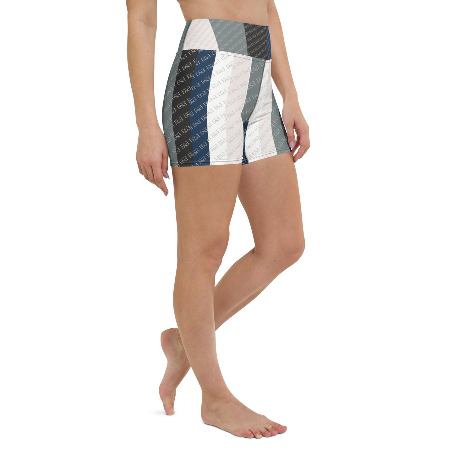 E&E Signature Collage Yoga Shorts