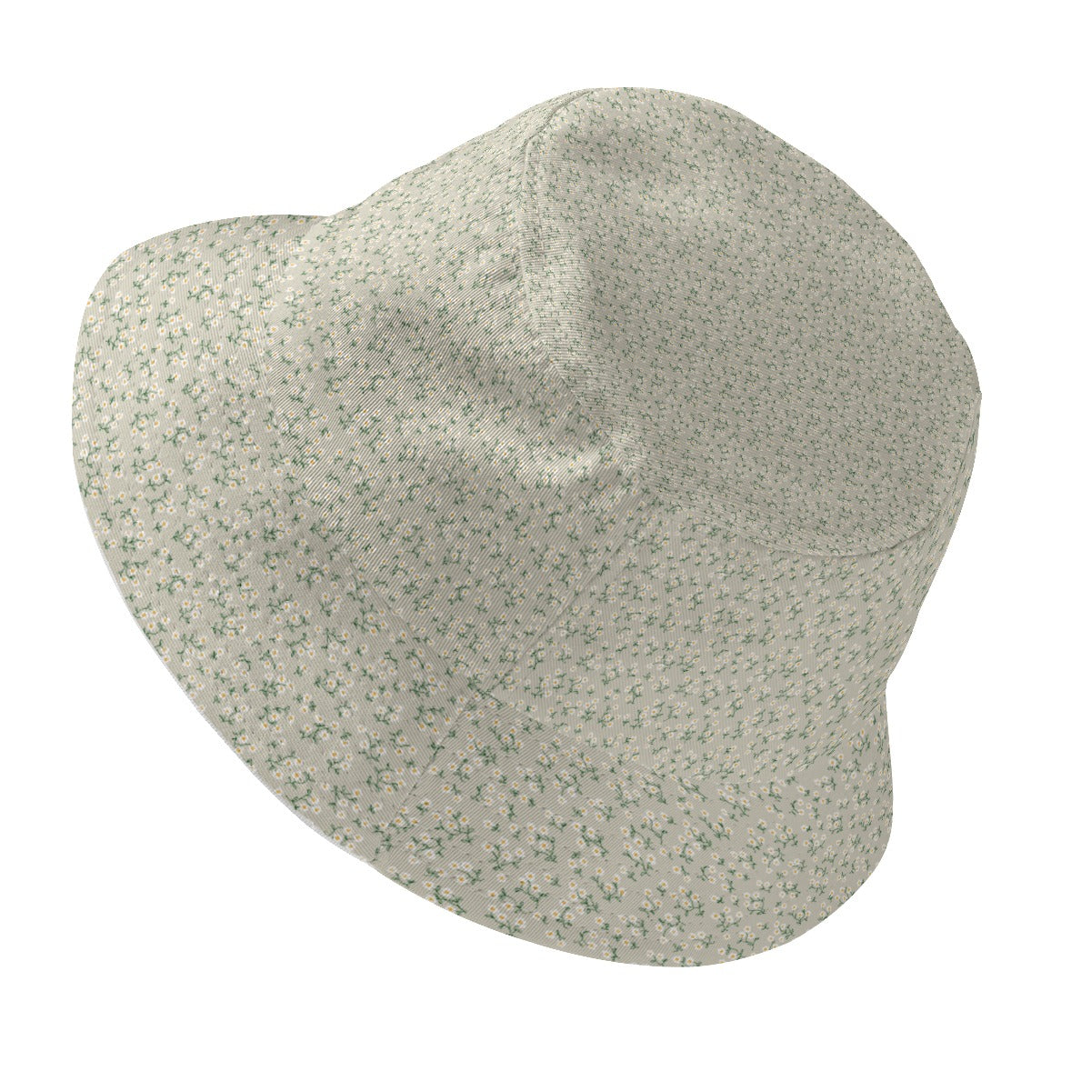 Super Bloom Collection Double-Side Fisherman Hat. Pattern hand-painted by the Designer Maria Alejandra Echenique