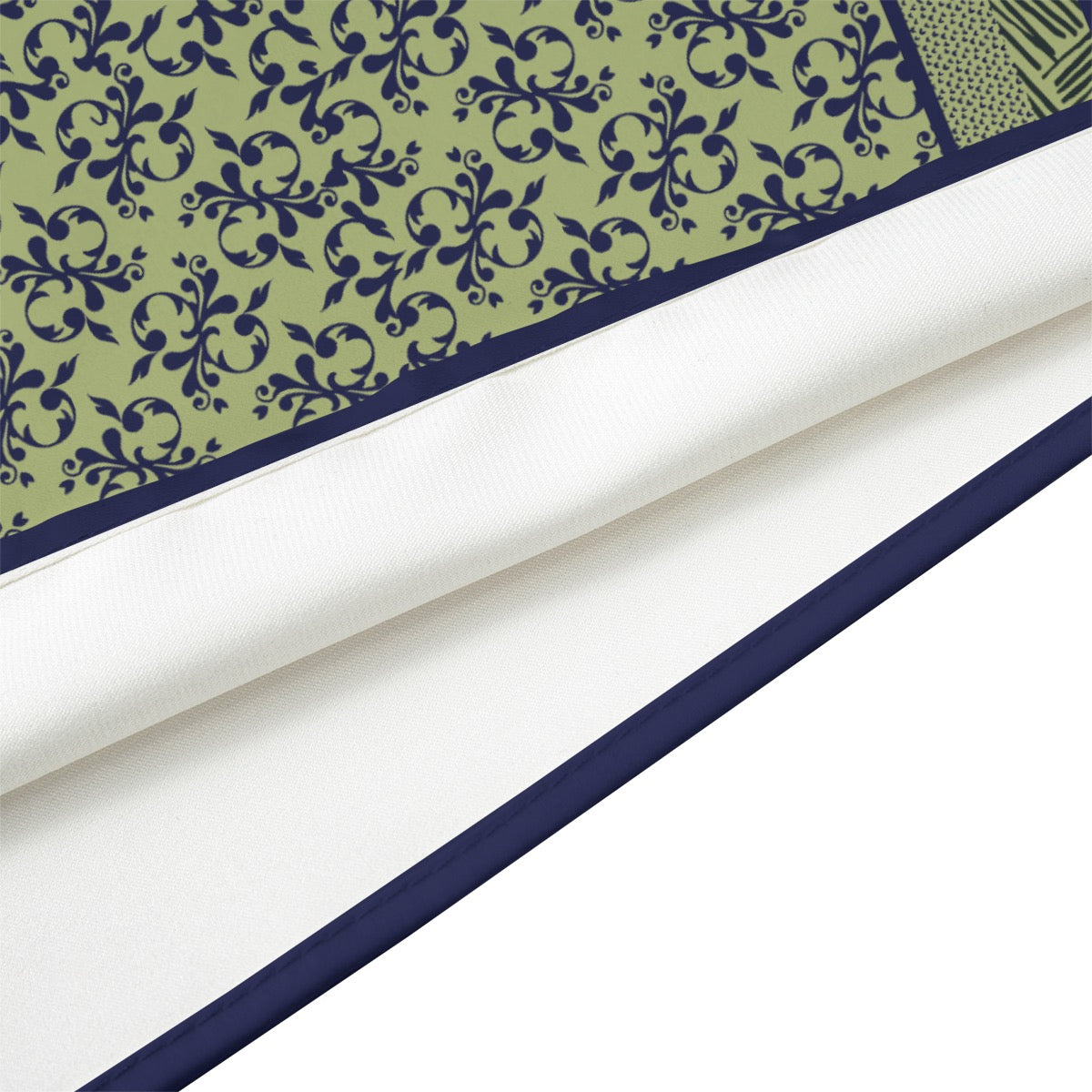 Green & Blue Silk Bandana. Cover Up. Pareo. Caracas Collection