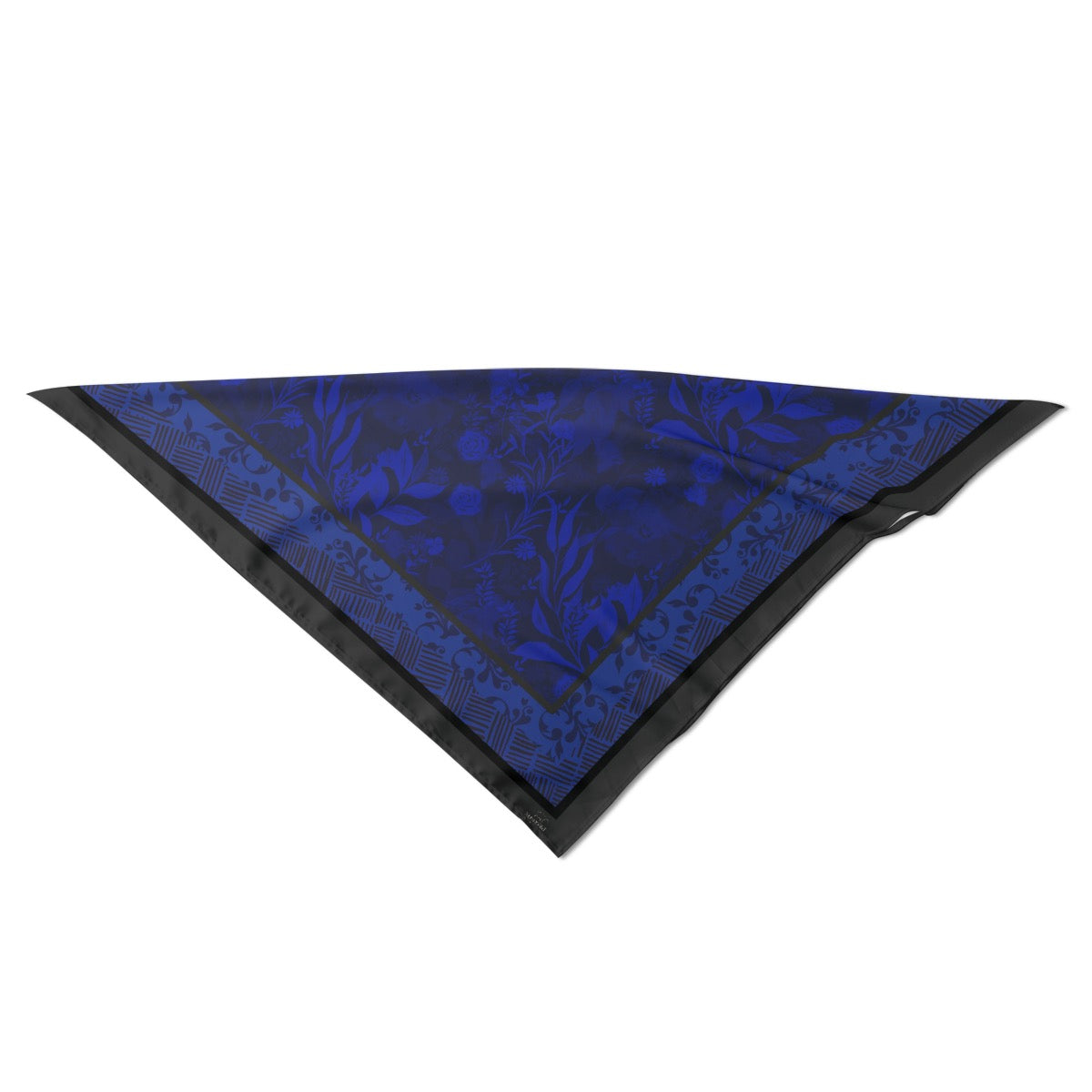 Blue Silk Bandana. Cover Up. Pareo. Caracas Collection