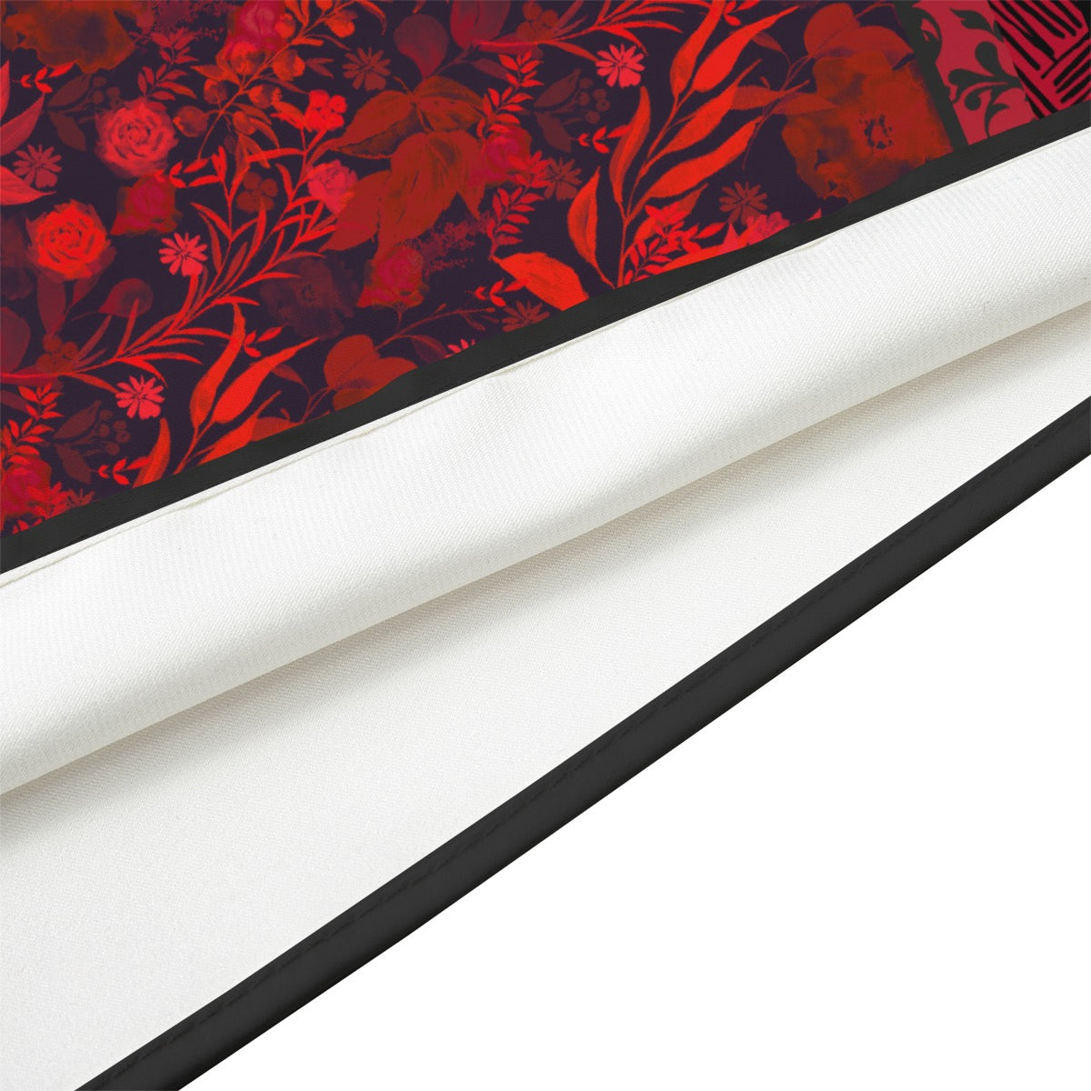 Red Silk Bandana. Cover up. Pareo. Caracas Collection