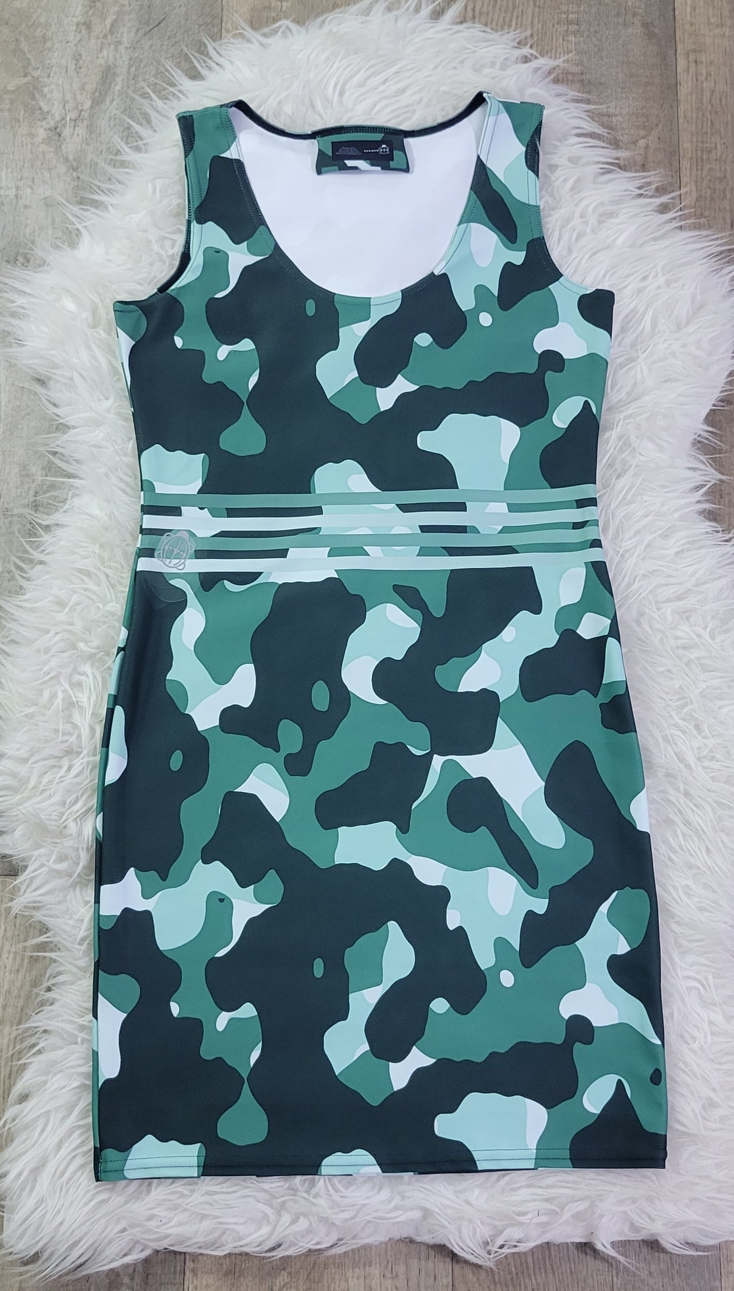 Green Camo Dress