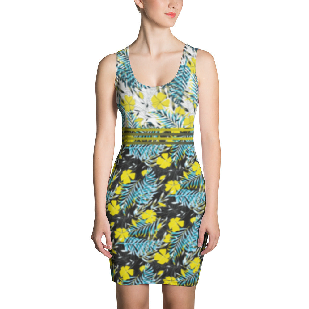 Yellow Flowers All occasions Dress MundoE&E