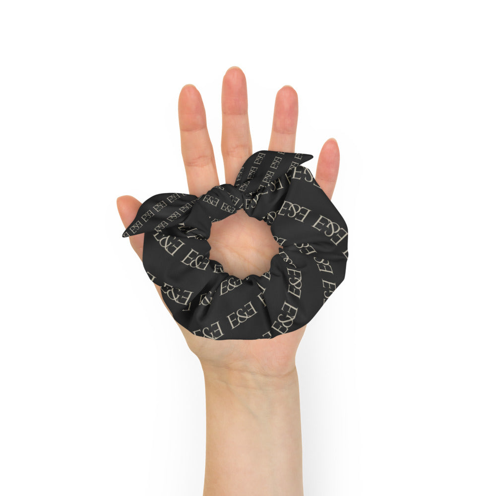 E&E Signature Collection Black Scrunchie