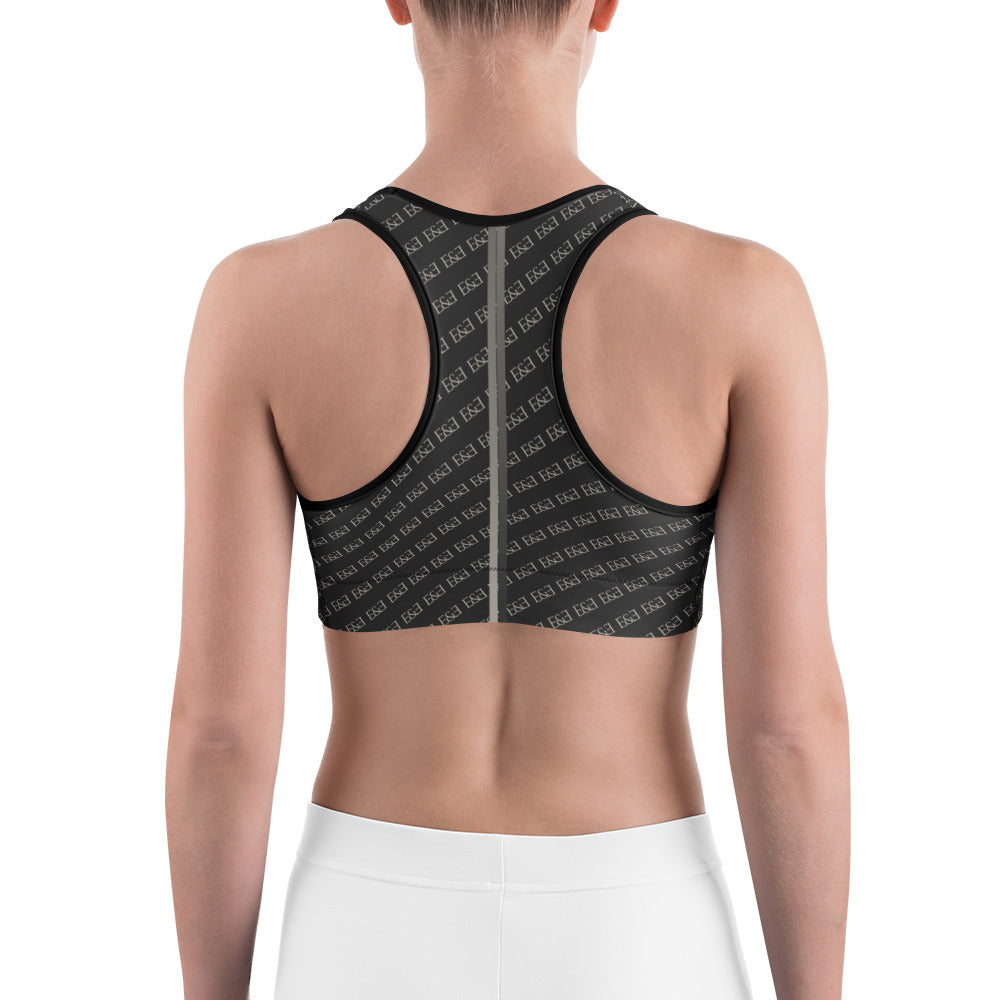 E&E Signature Collection Black Sports bra