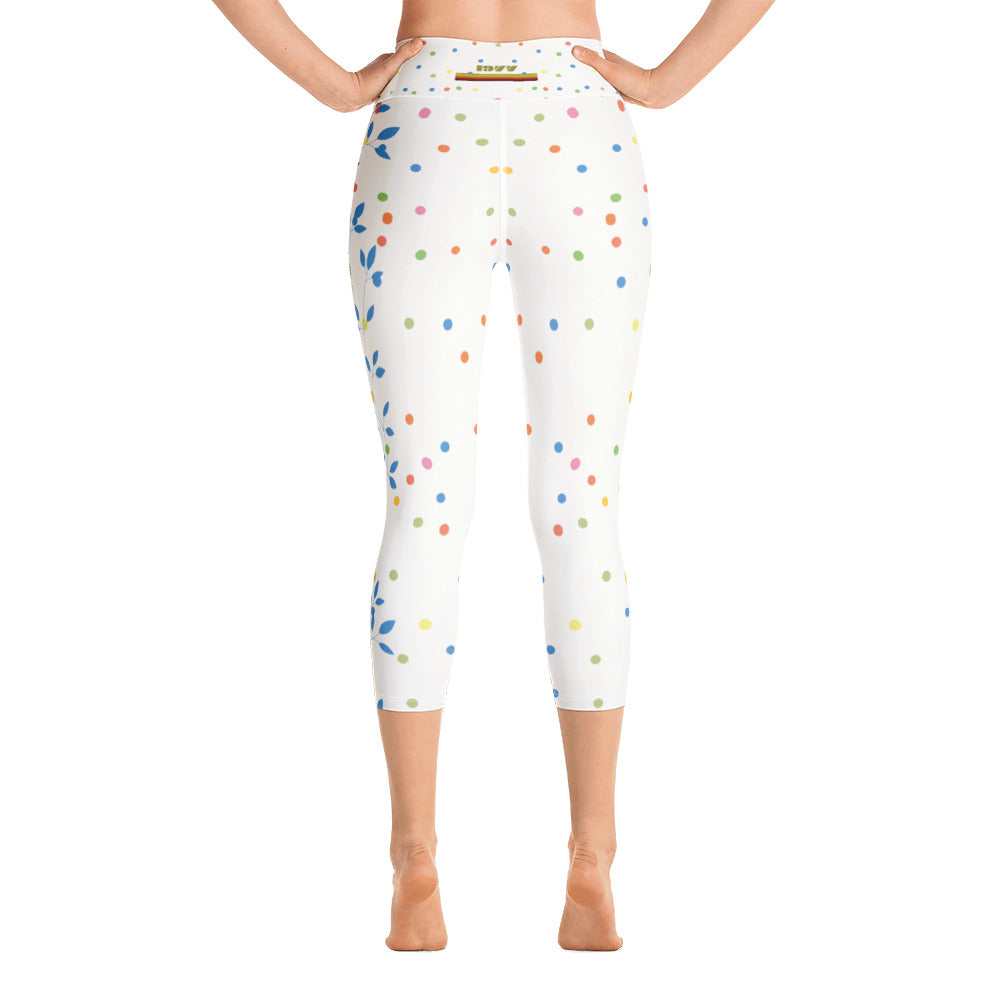 Fun dots Yoga Capri Leggings