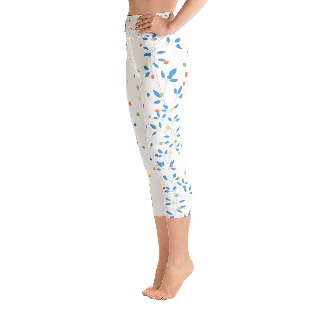 Fun dots Yoga Capri Leggings