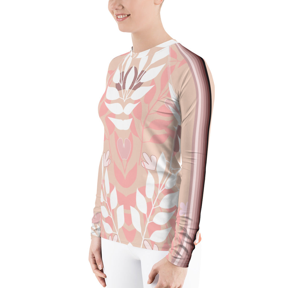 Pink Rash Guard - 1977 Collection